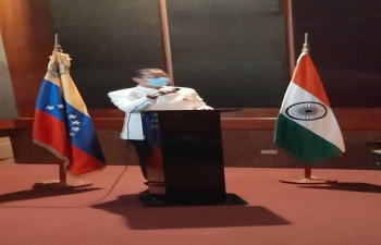 'India Week' Day 3 Glimpses of Day 3 of 'India Week' celebrations in Venezuela.The activities of Day 3 were celebrated under the theme of Bollywood Y Arepa
